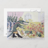 Das korsische Krokodil Postkarte (Vorne/Hinten)