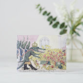 Das korsische Krokodil Postkarte (Stehend Vorderseite)