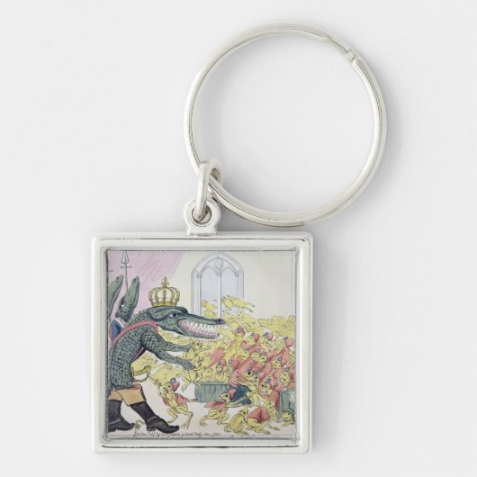 Das korsische Krokodil Schlüsselanhänger (Vorne)