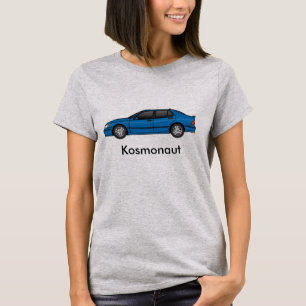 das kosmische Blau der kosmonauts 2002 T-Shirt