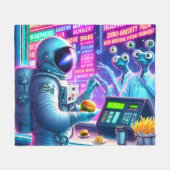 Das kosmische Burgerabenteuer des Astronauten Fleecedecke (Vorderseite (Horizontal))
