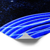 Das kosmische Kreuz Poster (Ecke)