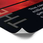 Das kosmische Netz Poster (Ecke)