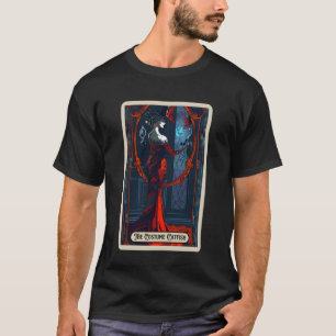 Das Kostüm Catfish Lustiges Halloween Tarot Card T T-Shirt