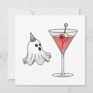 Das Kostüm der Geister & Cocktailparty Einladung