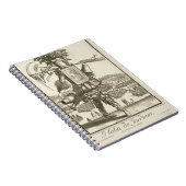 Das Kostüm des Gärtners, Illustration vom 'Dic Notizblock (Rechte Seite)