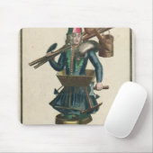 Das Kostüm des Maurers Mousepad (Mit Mouse)