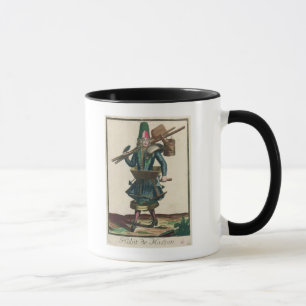 Das Kostüm des Maurers Tasse