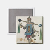 Das Kostüm des Miners Magnet (Vorderseite/Rückseite)