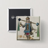 Das Kostüm des Münzenprägers Button (Vorne & Hinten)