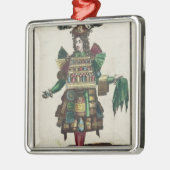 Das Kostüm des Parfümerzeugers Ornament Aus Metall (Links)