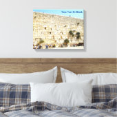 Das Kotel - Western Leinwanddruck (Insitu (Schlafzimmer))