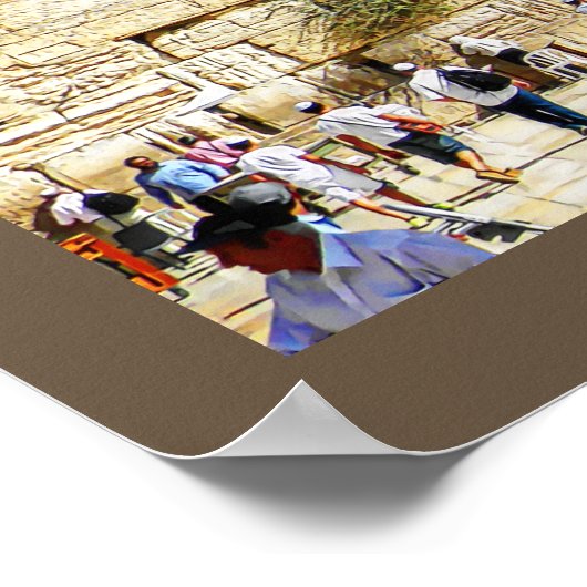 Das Kotel - Western Poster (Ecke)