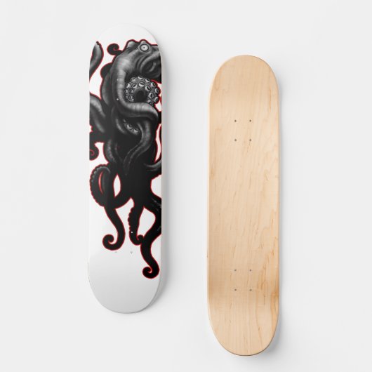 Das Kracken Skateboard (Vorderseite)