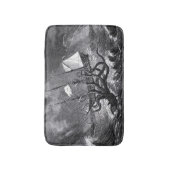 Das Kraken Badematte (Vorderseite Vertikal)