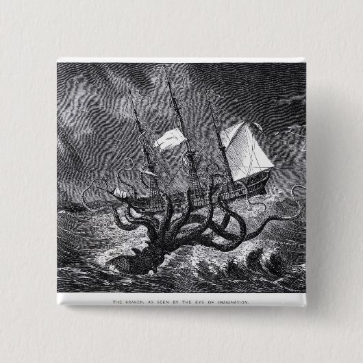 Das Kraken Button (Vorderseite)