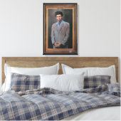 Das Kramer-Porträt Leinwanddruck (Insitu (Schlafzimmer))