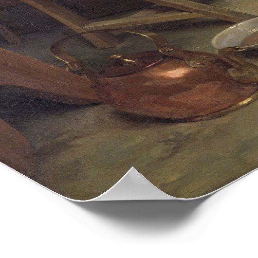 Das kranke Kind Poster (Ecke)