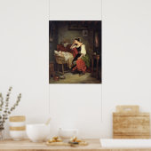 Das kranke Kind Poster (Küche)