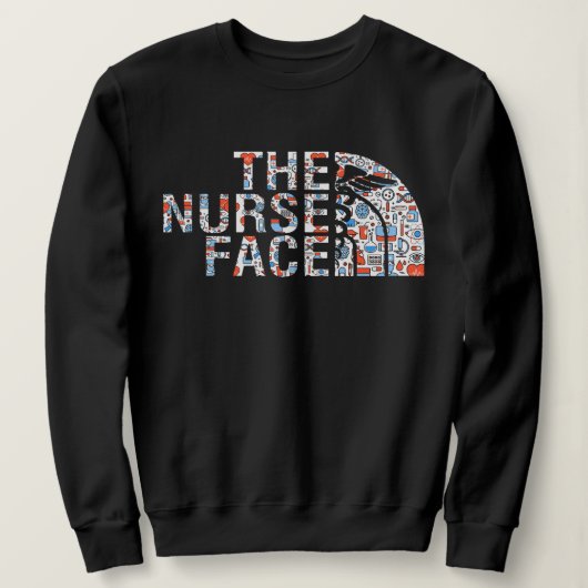 Das Krankenbett, Sweatshirt, RN LPN, Studentennahr Sweatshirt (Design vorne)