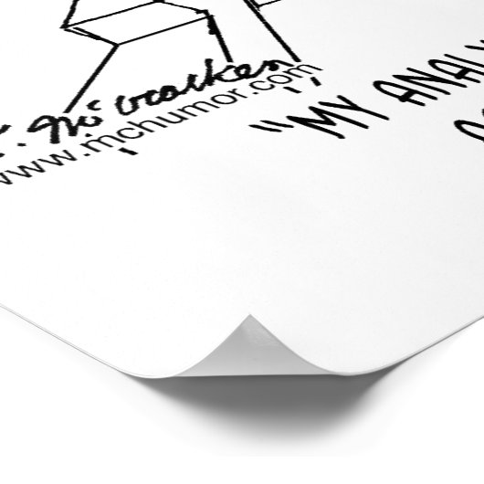 Das Krankenhaus braucht eine Asbestektomie Poster (Ecke)