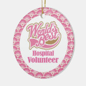 Das Krankenhaus-Freiwillig-Geschenk-Verzierung der Keramik Ornament (Links)