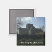 Das Krankenhaus von St. Cross - Winchester, Englan Magnet (Vorderseite/Rückseite)