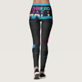 Das Krasse Einkaufszentrum "Wave 5"-Leggings Leggings (Rückseite)