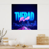 Das Krasse Mall "Wave 6" Poster (30" x 30") (Küche)