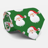 Das Krawatte-Weihnachten Sankt der Männer Krawatte (Gerollt)