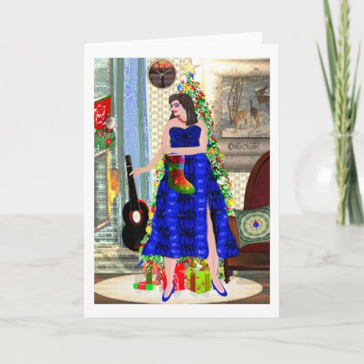 Das kreative Design von Cherished Xmas LeeMarie Karte (Vorderseite)