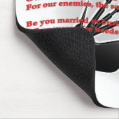 Das Kredo des Pfeifers Mousepad (Ecke)