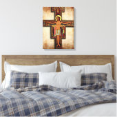 Das Kreuz der Leinwand San Damiano. (Insitu (Schlafzimmer))