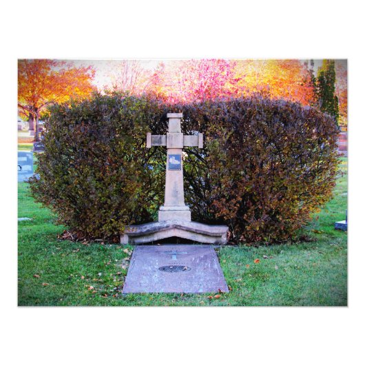 "Das Kreuz des Heiligen Michael" Fotodruck (Vorne)