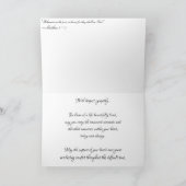 "Das Kreuz des Heiligen Michael" Sympathiekarte Karte (Innenseite)