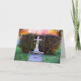 "Das Kreuz des Heiligen Michael" Sympathiekarte Karte