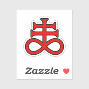 Das Kreuz des Schwarzen Alchemisten Aufkleber