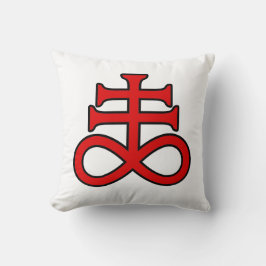 Das Kreuz des Schwarzen Alchemisten Kissen