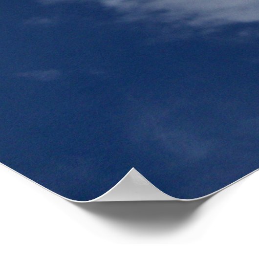 Das Kreuz des wiederauferstandenen Christ Poster-F Poster (Ecke)