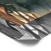 Das Kreuz ist der Beweis für diese Liebe Poster (Ecke)