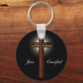 Das Kreuz ist mein Schlüsselanhänger der Freiheit (Vorderseite)