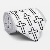 DAS KREUZ KRAWATTE (Gerollt)