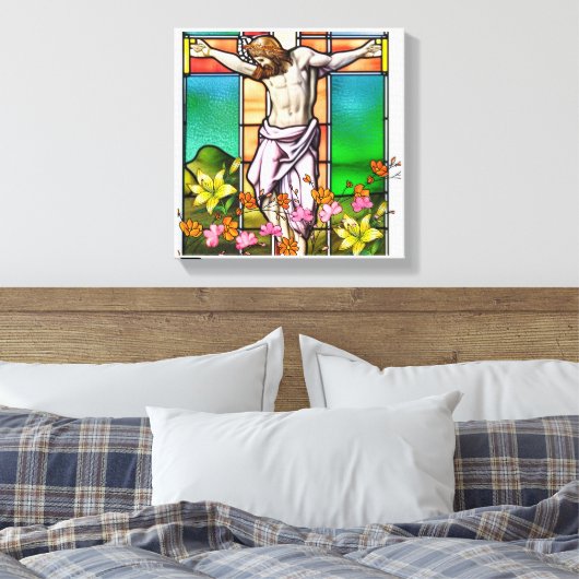 Das Kreuz Leinwanddruck (Insitu (Schlafzimmer))