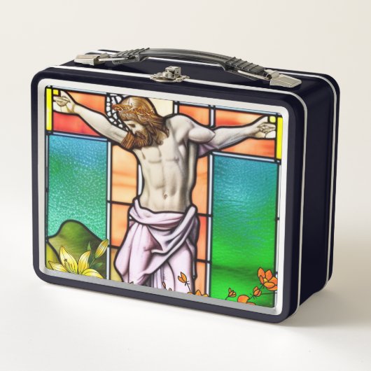 Das Kreuz Metall Brotdose (Vorderseite)