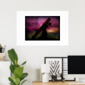 Das Kreuz Poster (Heimbüro)