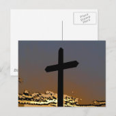Das Kreuz Postkarte (Vorne/Hinten)