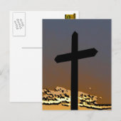 Das Kreuz Postkarte (Vorne/Hinten)