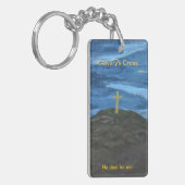 Das Kreuz-Schlüsselanhänger des Kalvarienbergs Schlüsselanhänger (Vorderseite links)