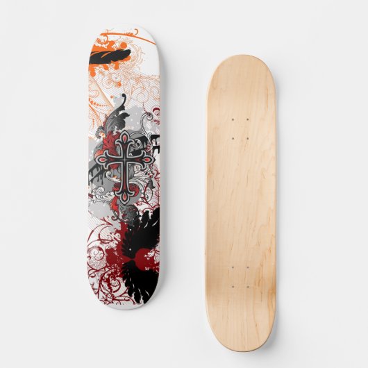 Das Kreuz Skateboard (Vorderseite)