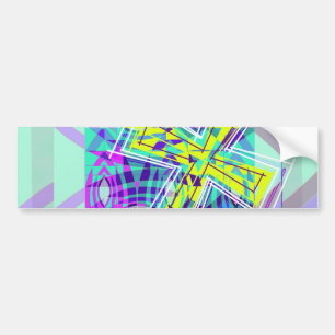 Das Kreuz und die Fische Autoaufkleber